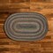 CV19R024X132 Cedar Cove - Gray 2'x11' Rug, 65% Nylon/35% Polypropylene - Runner (Oval).